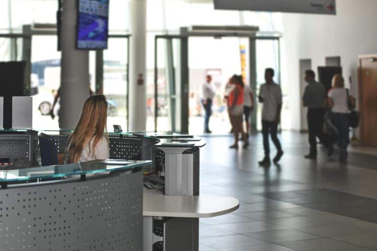 Lobby del aeropuerto de Maiquetía